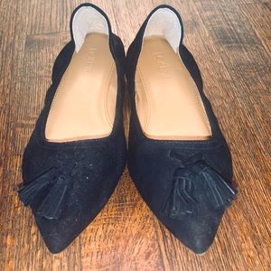 J Crew Tassel Flats
